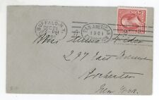 1899 Buffalo -Rochester NY Sm Cover 1901 Pan American Exposition Cancel Am Expo picture