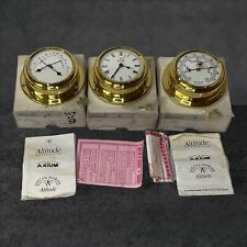 Altitude Instrumentation Barometer, Clock & Hygrometer/Thermometer 842 B- P - CL picture