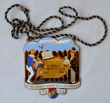 1960s German Carnival Order medallion vintage Germany Koln city festival medal picture