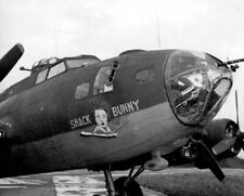 B-17 Flying Fortress “Shack Bunny” Bomber Nose Art WWII WW2 8x10 Photo 111b picture