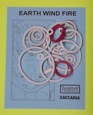 1981 Zaccaria Earth Wind Fire pinball rubber ring kit picture