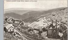 SILVER KING MINE park city ut original antique postcard utah mining history picture