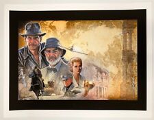 Jason Palmer SIGNED Indiana Jones Art Print ~ The Last Crusade w/  Harrison Ford picture