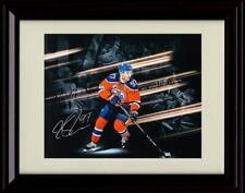 16x20 Framed Connor McDavid Autograph Replica Print - 2017 Stanley Cup Playoffs picture