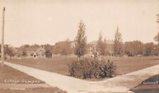 RPPC Grinnell College Campus IA Iowa Mears Cottage Hall Photo Vtg Postcard D11 picture