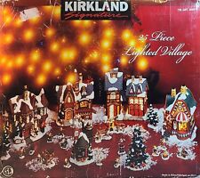 Kirkland Signature Lighted Village 25 Pieces 