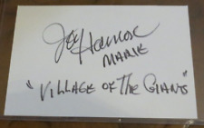 Joy Harmon actress signed autographed index blonde Marie  Village of the Giants picture