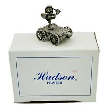 Hudson Fine Pewter Disney Train Car Pinocchio Playing The Drums Drummer picture