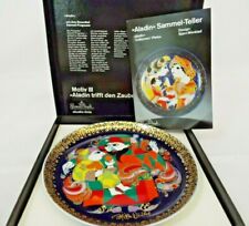 Rosenthal Bjorn Wiinblad ALADIN Meets the Magician Plate #3 NEW Aladdin Lamp picture