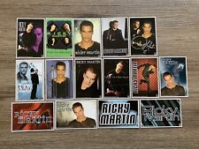 Vintage 1999 Ricky Martin La Vida Loca Vending Machine Sticker Lot picture
