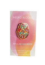 Neuro Blooms Bipolar Disorder Mental Health Awareness Pin picture