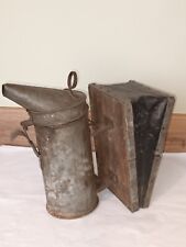 Antique Vintage A I Root Company Ohio USA Bee Smoker Display Prop picture