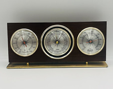 Vintage Jason Wooden Barometer, Thermometer and Hydrometer picture