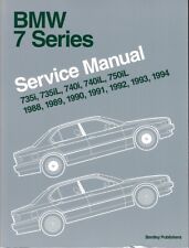 Foreign Books Bmw 7 Series Service Manual 1988-1994 Maintenance vc picture