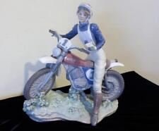 LLADRO 5270 FIGURINE RACING MOTOR CYCLIST picture