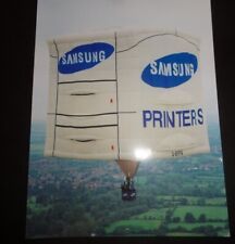 Samsung Laser Printer Hot Air Balloon Vintage Large Promotional card  picture