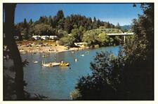 Guerneville, CA California RUSSIAN RIVER SWIMMING  Sonoma County  4X6 Postcard picture