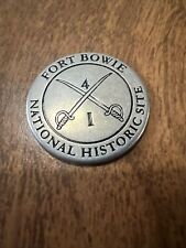 Fort Bowie National Historic site Park Service Collectible Token The Appache War picture