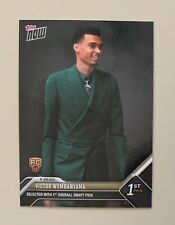 2023 Topps NOW Victor Wembanyama Card # D1 1st Pick San Antonio Spurs RC Rookie picture