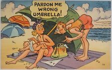 Vintage Postcard Comic Art Humor Baby Butt picture