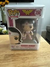 Funko Pop #350 DC Super Heroes - Wonder Woman Breast Cancer Awareness picture