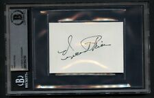 Vincent Price signed autograph auto 2.5x3.5 cut Egghead in Batman BAS Slabbed picture
