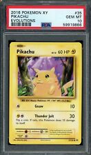 Pikachu 35/108 XY Evolutions PSA 10 Pokemon Card picture