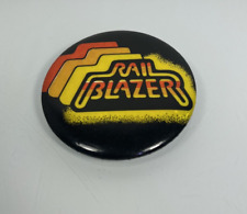 Vintage Rail Blazer Pin Six Flags St Louis Roller Coaster 80s 1984 picture