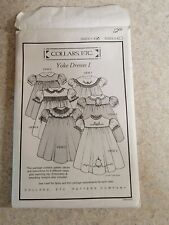 Collars Etc Yoke Dress I Pattern 1-4 picture