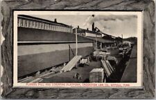 1911 BEMIDJI, Minnesota Gel Postcard CROOKSTON LUMBER CO. Planing Mill View picture