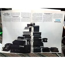 1972 IBM Office Products 3 page Vintage Print Ad 70s picture
