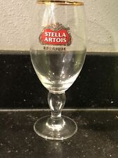 Stella Artois Original Belgium Gold Rimmed Beer Glass Chalice 33CL Ships SameDay picture