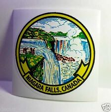 Niagara Falls Canada Vintage Style Travel Decal / Vinyl Sticker, Luggage Label picture