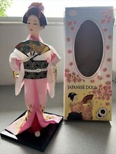 Japanese Kimono Doll Kabuki Geisha Figurine Home Decor In Box Zhong Yi Fang picture