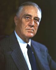 PRESIDENT FRANKLIN DELANO ROOSEVELT PORTRAIT OFFICIAL WHITE HOUSE 8X10 PHOTO picture