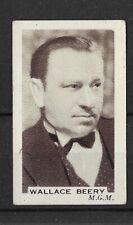 1936 -Wallace Beery~Facchinos Chocolate Wafers Reel-Star Cinema Stars ~ No 5 picture