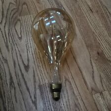 Grand Nostalgic Edison Light Bulb  Oversized Teardrop Shape 60w Incan. Filament picture
