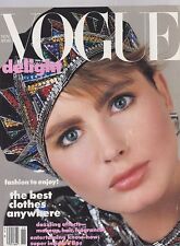 NOV 1984 VOGUE fashion magazine picture