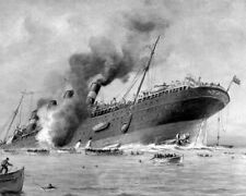 8x10 Print Cunard Line RMS Lusitania British Ocean Liner Sank in 1915 #5871 picture