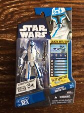 STAR WARS THE CLONE WARS CAPTAIN REX CW12 3.75 HASBRO ACTION FIGURE picture