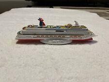 Brand New in Box Carnival Vista Cruise Model Ship Officially Licensed Resin 10” picture