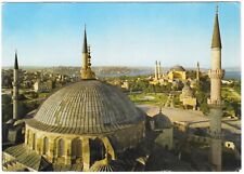 C.1950's Blue Mosque, Hagia Sophia, Aya Sofya, Istanbul, Turkey Postcard picture