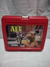 Vintage Alf Plastic Lunchbox With Thermos 1987 picture