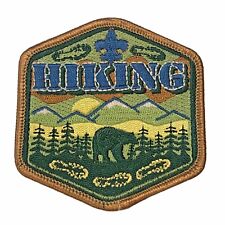 BSA Licensed Boy Scouting Hiking In 3 Inch Official Patch AVA BSA F2D36Y picture