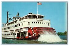 Louisville Kentucky KY Postcard Belle Of Louisville Ohio River 1970 Vintage picture