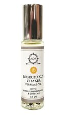 Solar Plexus Chakra Perfume Oil Crystals Herbs Confidence Self Esteem Yoga Wicca picture