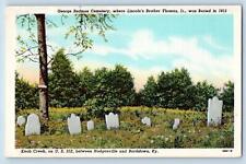 c1920 George Redmon Cemetery Knob Creek Hodgenville Bardstown Kentucky Postcard picture