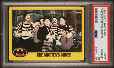 1989 O-Pee-Chee Batman #202 The Master's Mimes PSA 10 Pop 1 Joker Nicholson RC picture