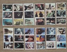 1977 Topps Star Wars 1980 Empire Strikes Burger King 12 Uncut Panel 36 Cards Set picture
