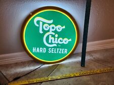 TOPO CHICO Hard Seltzer LED Lighted Sign NEW IN BOX picture